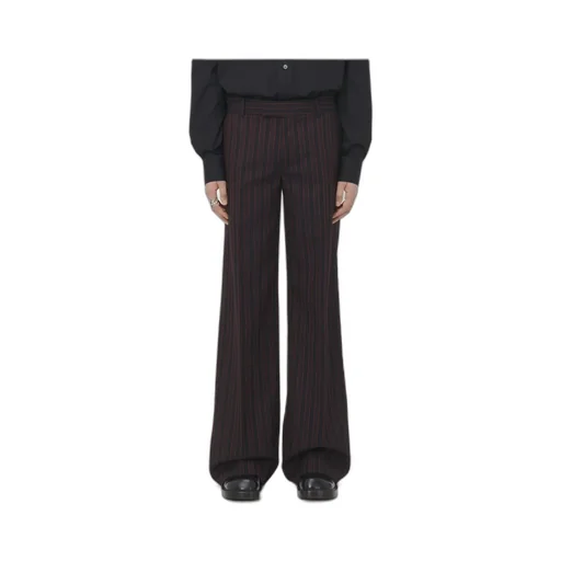 Pinstripe Tailored Trousers