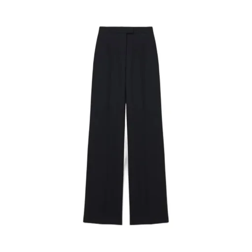 Wide-Leg Tailored Trousers