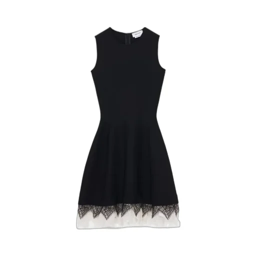 Cobweb Lace Knitted Dress
