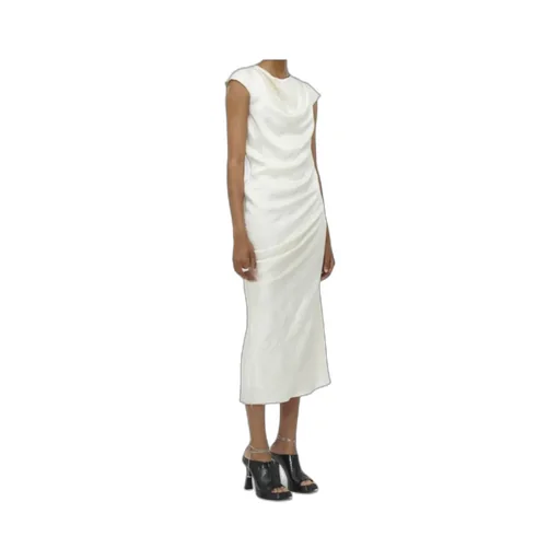 Asymmetric Midi Dress