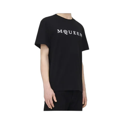 Flocked-Logo Crewneck T-Shirt