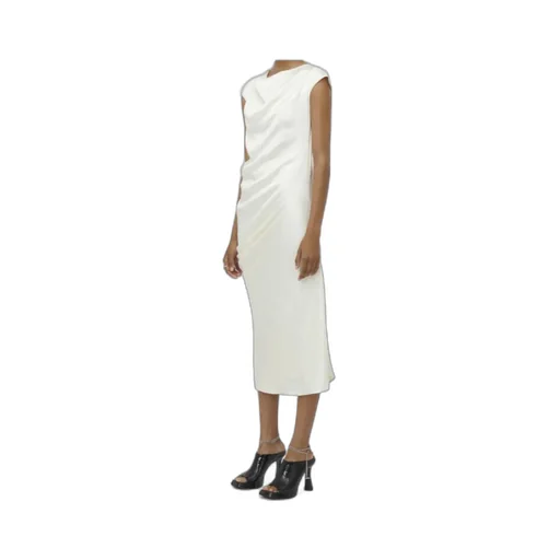 Asymmetric Midi Dress