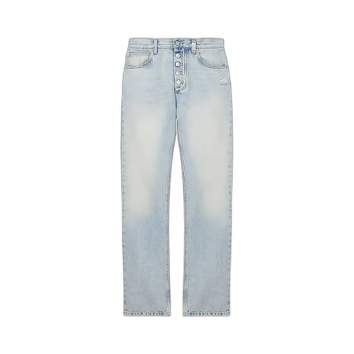 Stonewashed Slim Fit Jeans