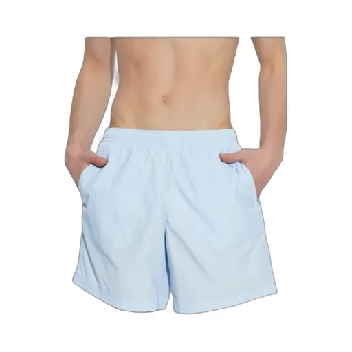 Logo-Embroidered Elasticated Waistband Swim Shorts