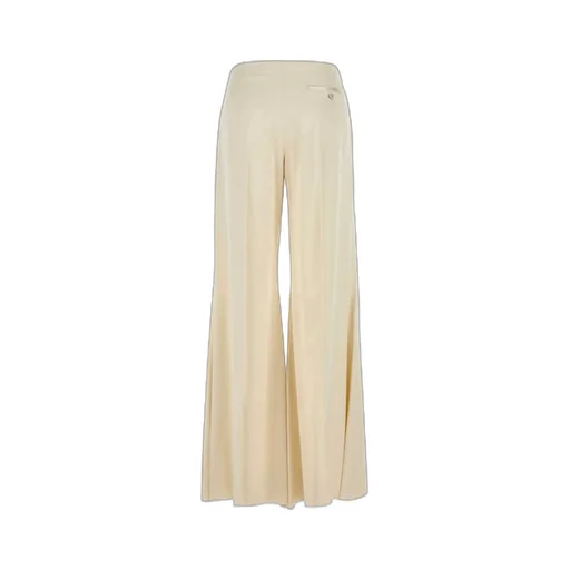 Satin Wide-Leg Trousers