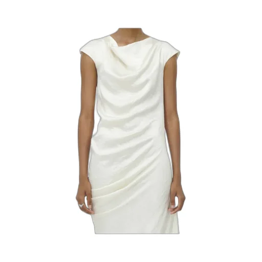 Asymmetric Midi Dress