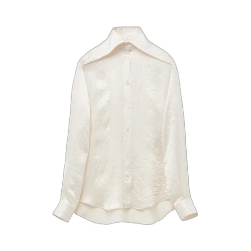 Exaggerated Collar Shirt