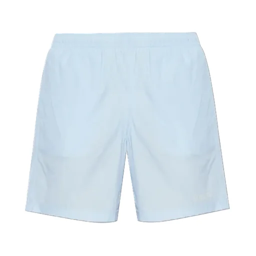 Logo-Embroidered Elasticated Waistband Swim Shorts