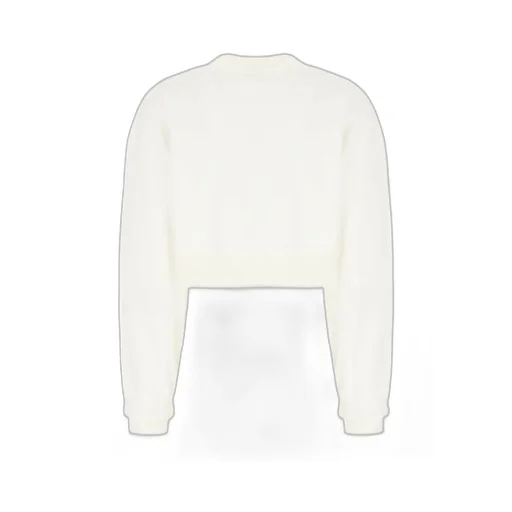 Logo Detailed Cropped Sweatshirt