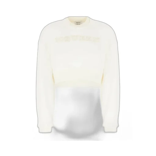 Logo Detailed Cropped Sweatshirt