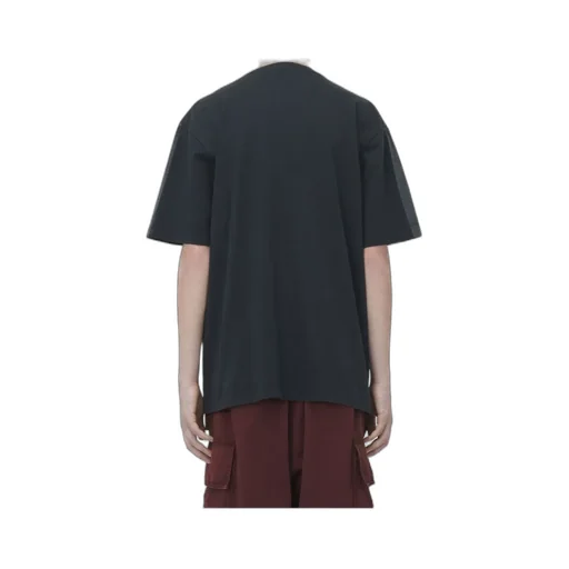 Skull Embroidered Crewneck T-Shirt