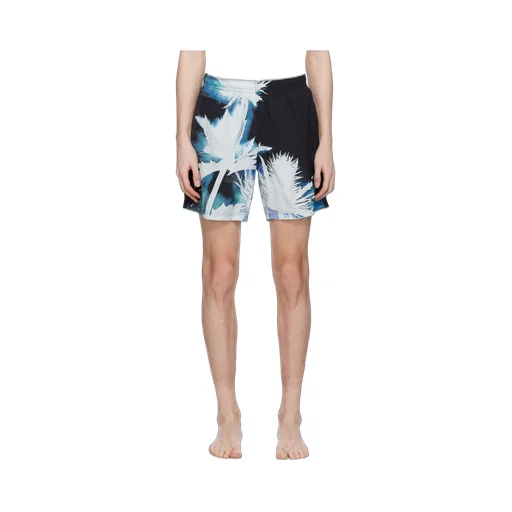 Graphic Printed Swim Shorts