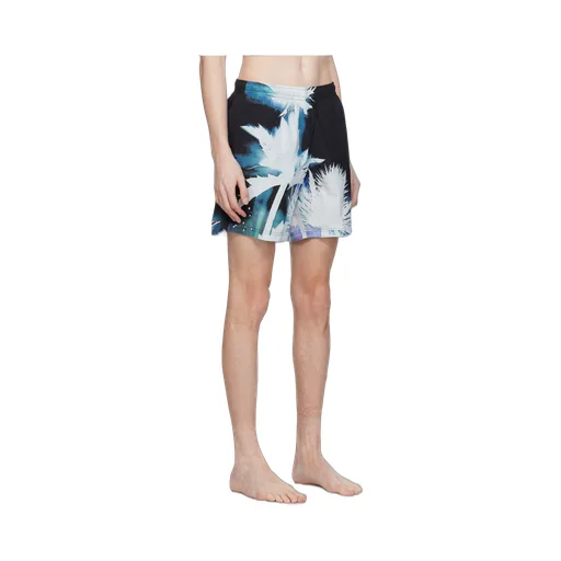 Graphic Printed Swim Shorts