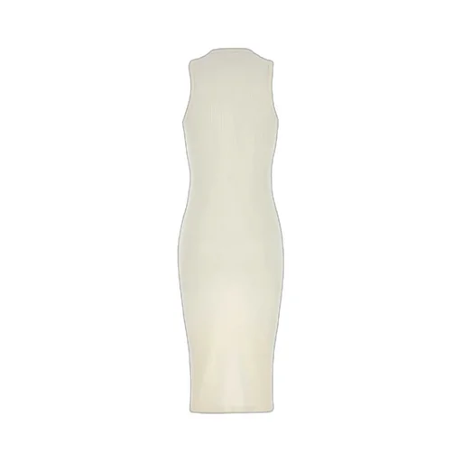 Ribbed Sleeveless Midi Dress