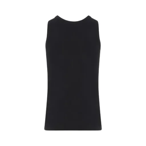 Skull Ribbed Tank Top