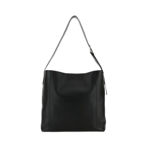 Pendant Logo Printed Shoulder Bag