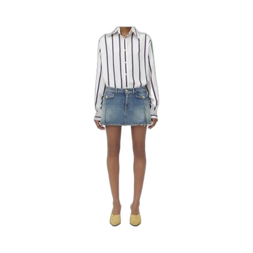 Denim Mini Skirt