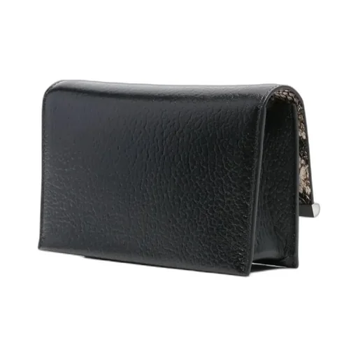 T-Bar Chain-Linked Clutch Bag
