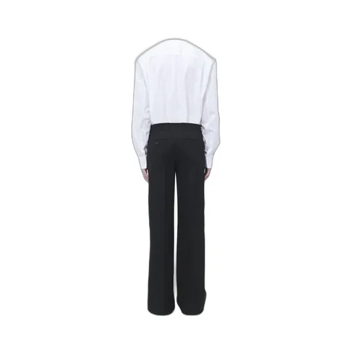 Low-Rise Tuxedo Trousers