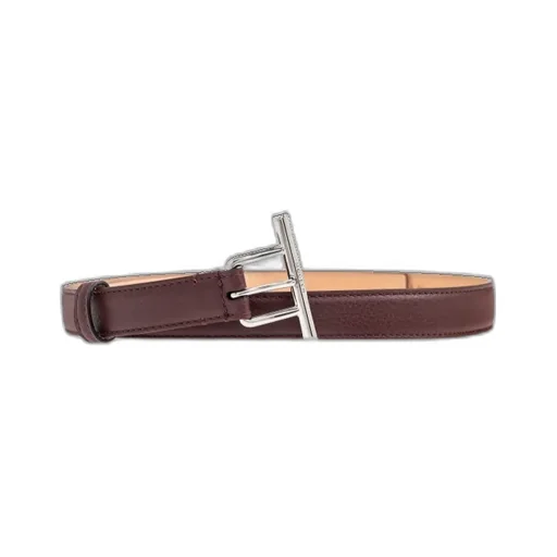 T-Bar Logo Engraved Belt