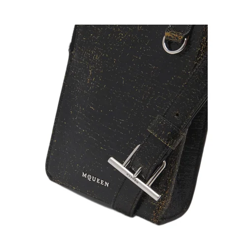 Logo-Lettering Phone Pouch
