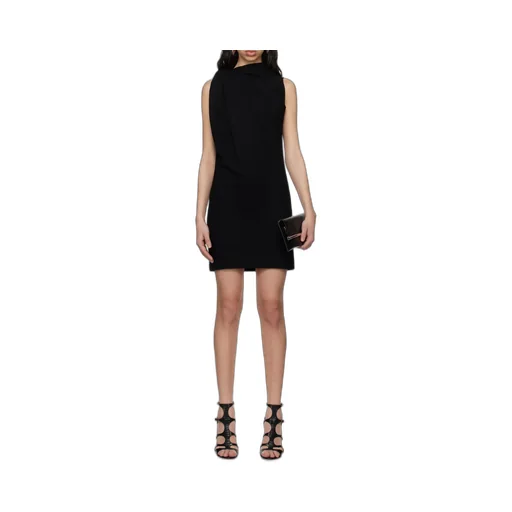 Knot Detailed Mini Dress
