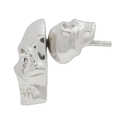 Skull Stud Single Earrings