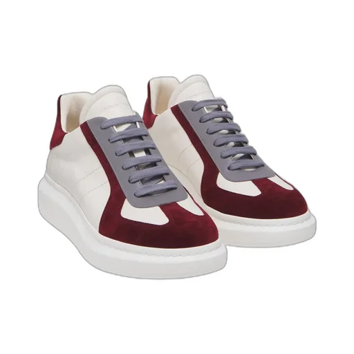 Oversized Retro Lace-Up Sneakers