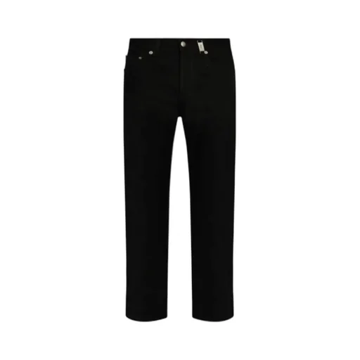 Skull Detailed Straight-Leg Jeans
