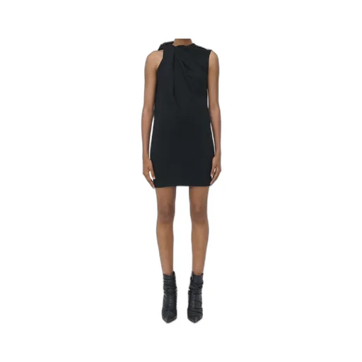 Knot Detailed Mini Dress