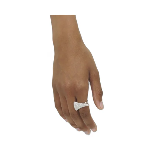 Embellished Tiger Claw Ring