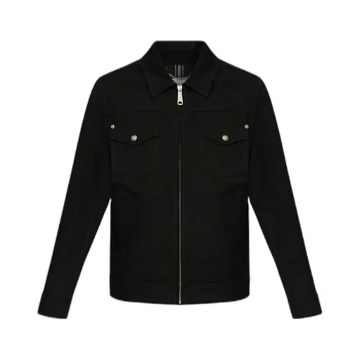 Zip-Up Denim Jacket