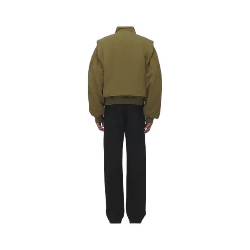 Wide-Leg Logo Patch Jeans