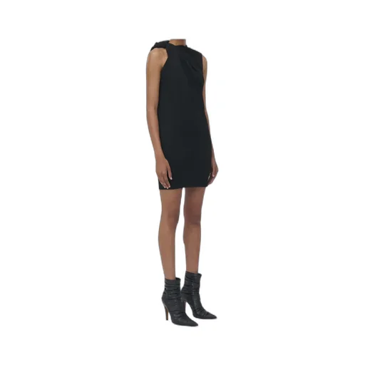 Knot Detailed Mini Dress