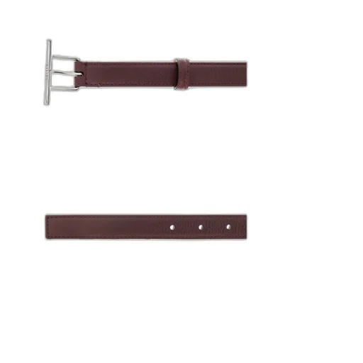 T-Bar Logo Engraved Belt