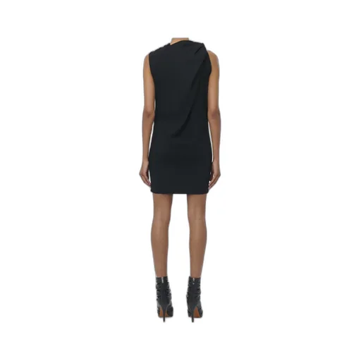 Knot Detailed Mini Dress