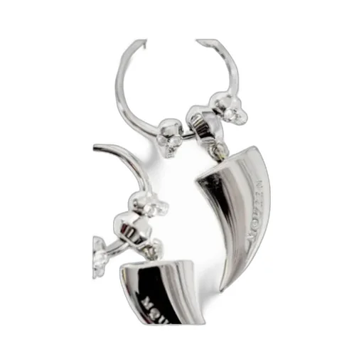 Tiger-Claw Logo Engraved Earrings