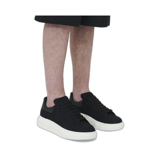Oversized Lace-Up Sneakers