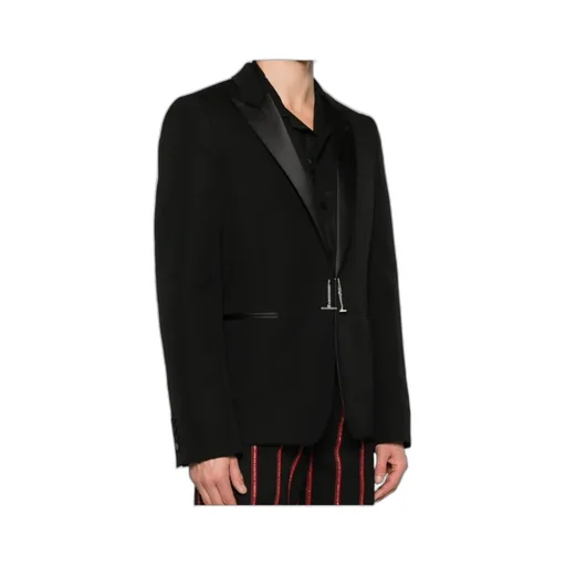 Chain-Embellished Blazer
