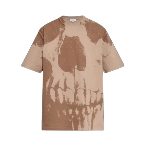 Skull Printed Crewneck T-Shirt