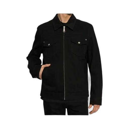 Zip-Up Denim Jacket
