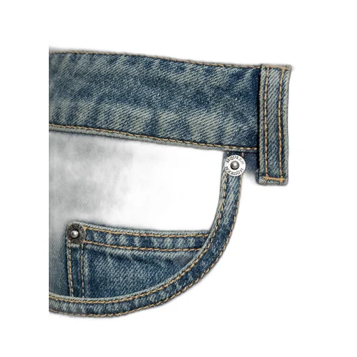 Flared Slim-Fit Jeans