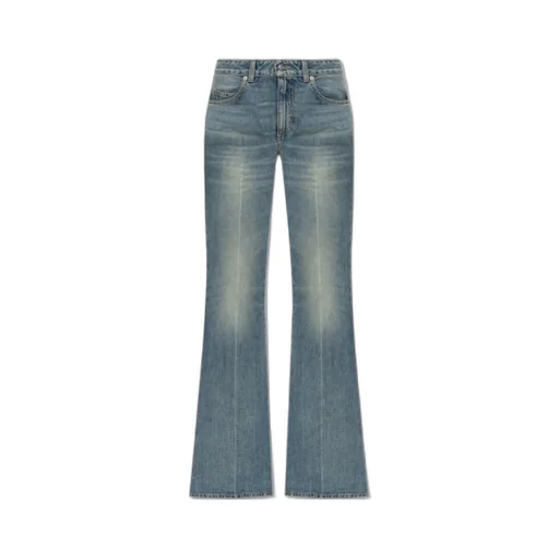 Flared Slim-Fit Jeans