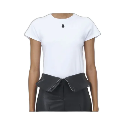 Embroidered Skull T-Shirt