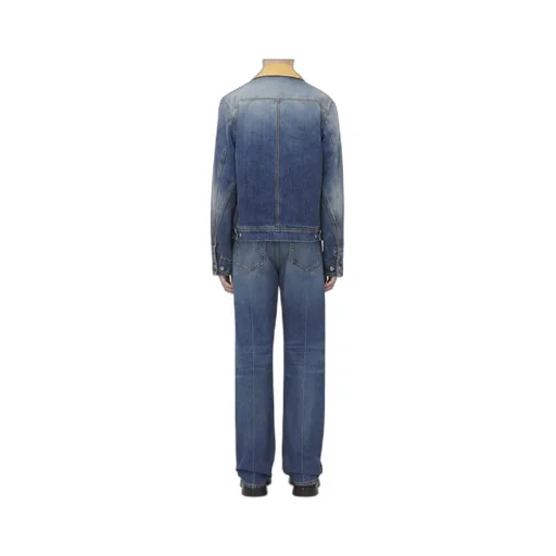 Zip-Up Denim Jacket