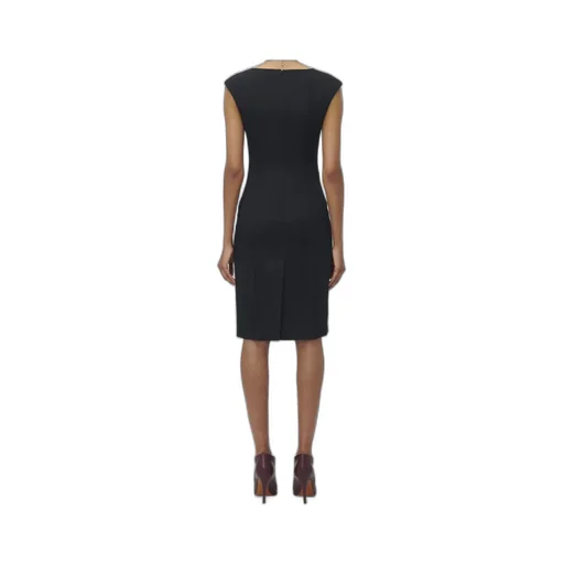 Crewneck Sleeveless Mini Dress