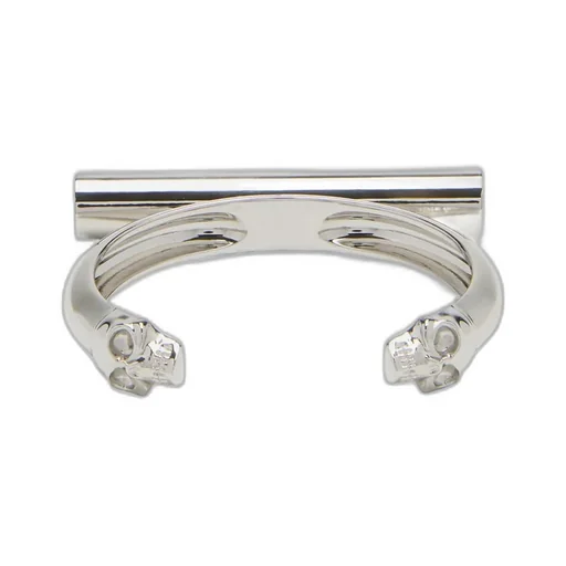 Cross-Bar Logo Engraved Bracelet