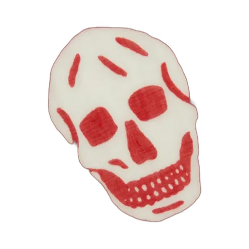 Skull Print Scarf