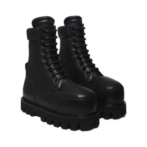 Parachute Lace-Up Ankle Boots
