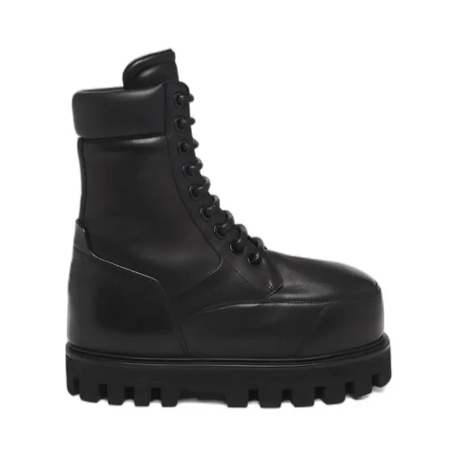 Parachute Lace-Up Ankle Boots